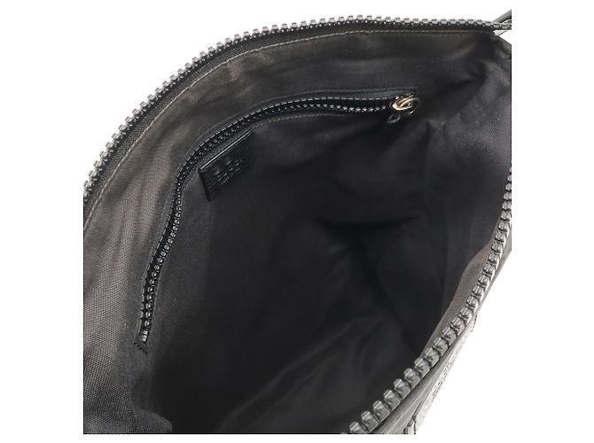 Gucci GG Nylon Schultertasche Braun Schwarz - Ansicht 6