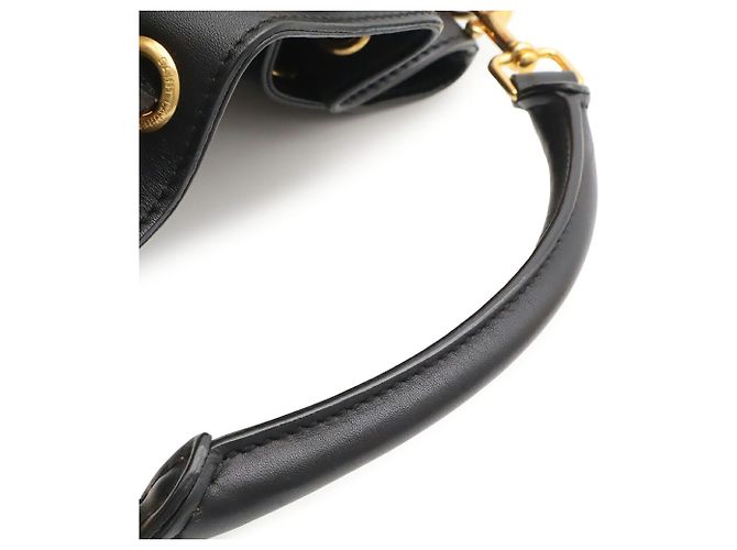 Borsa a secchiello Yves Saint Laurent Emmanuel Nero - vista 5