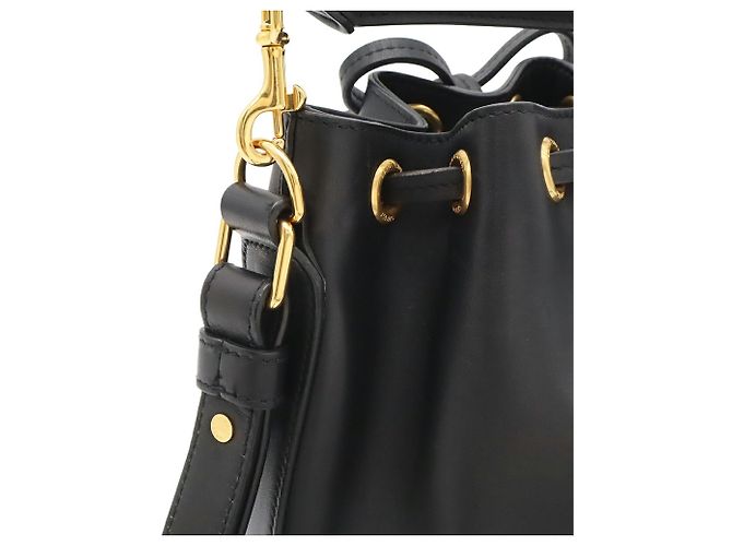 Borsa a secchiello Yves Saint Laurent Emmanuel Nero - vista 6