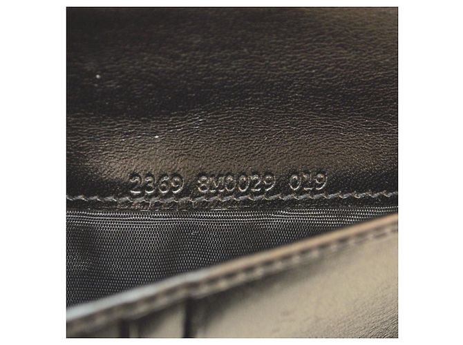 Zucca Fendi Bi-Fold Wallet in Black Canvas - view 12