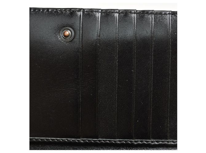 Zucca Fendi Bi-Fold Wallet in Black Canvas - view 13