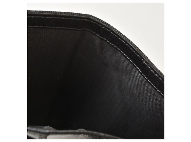 Zucca Fendi Bi-Fold Wallet in Black Canvas - view 20
