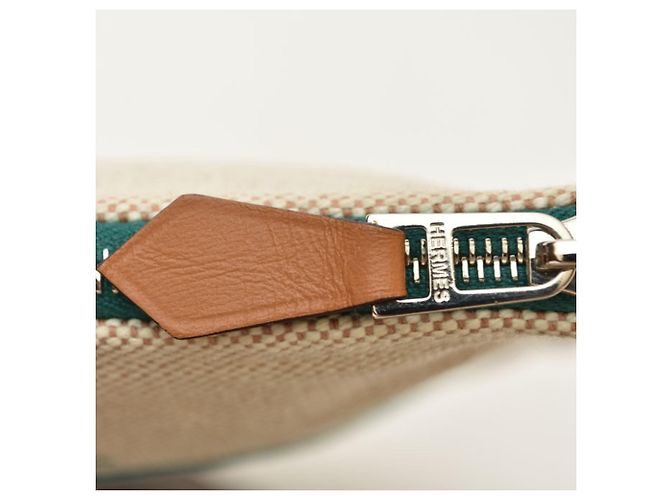 Hermès Hermes Optimist Pouch Mehrfarben Grün - vue 6