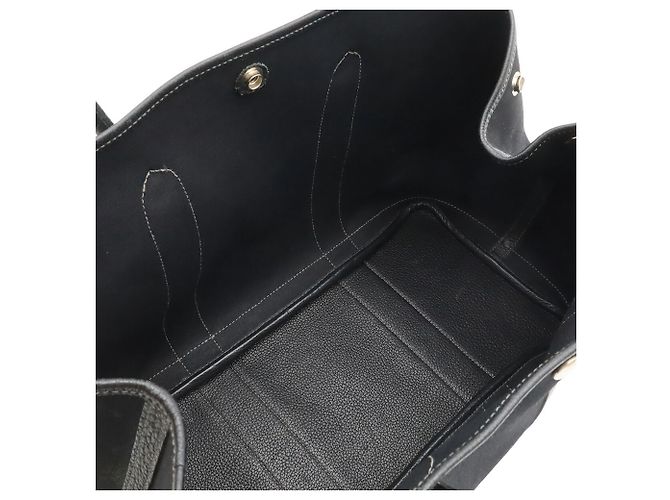 Hermès Hermes Garden PM Tote Bag Schwarz - Ansicht 6