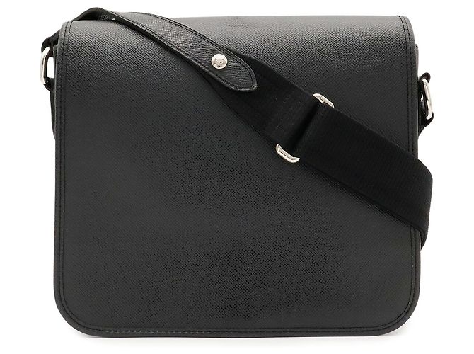 Borsa a tracolla Louis Vuitton Taiga Andrey Grigio - vista 2