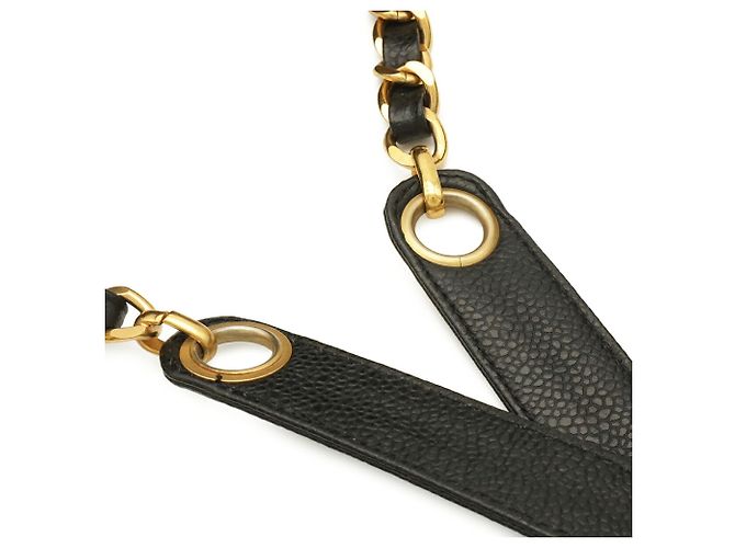 Saco Tote Chanel Coco Mark Preto - vista 5