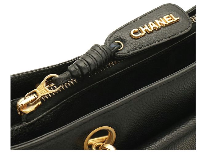 Saco Tote Chanel Coco Mark Preto - vista 6