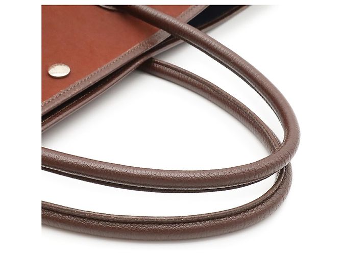 Hermès Saco Tote Hermes Garden MM Marrom - vista 5