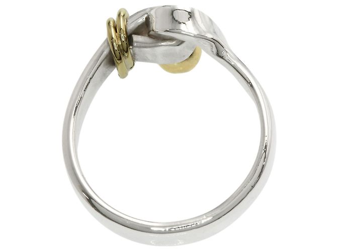 Autre Marque Tiffany & Co. Hook Eye Ring in Silber und 18K Gelbgold - Ansicht 4
