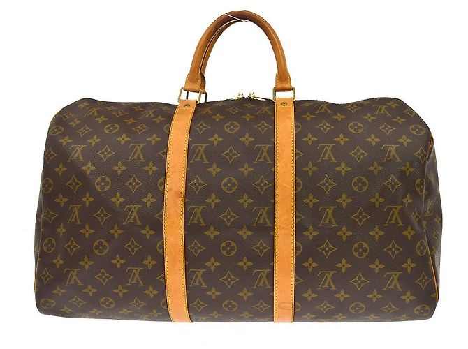Louis Vuitton Keepall Monogram Canvas 50 Brown - view 2