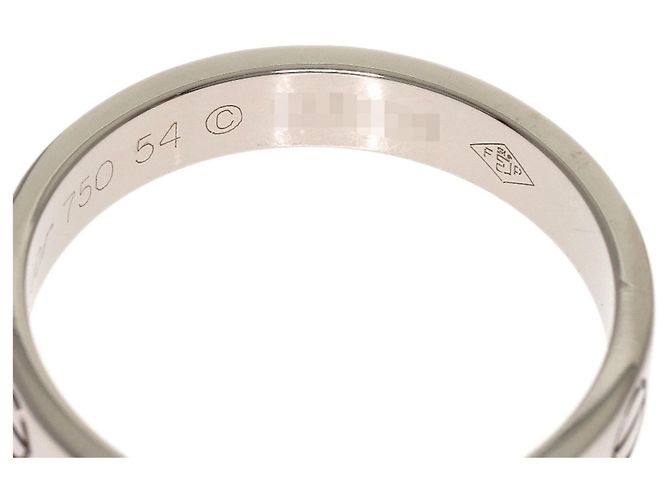 Anello Cartier Mini Love in oro bianco 18K - vista 5