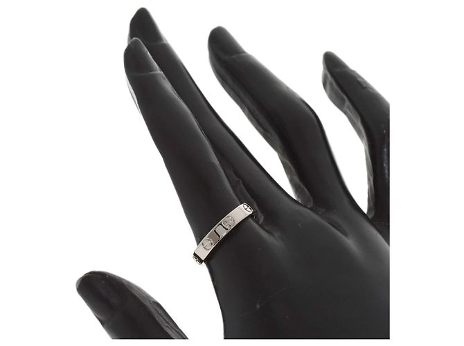 Anello Cartier Mini Love in oro bianco 18K - vista 6