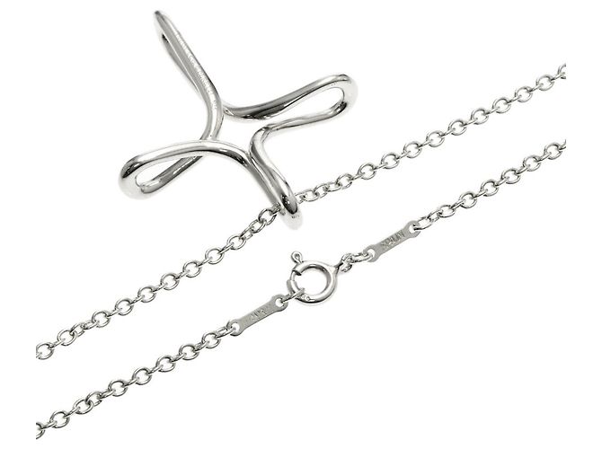 Autre Marque Tiffany & Co. Open Cross Halskette - Ansicht 2