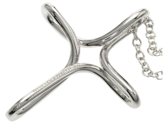 Autre Marque Tiffany & Co. Open Cross Halskette - Ansicht 4