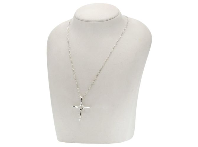 Autre Marque Tiffany & Co. Open Cross Halskette - Ansicht 5