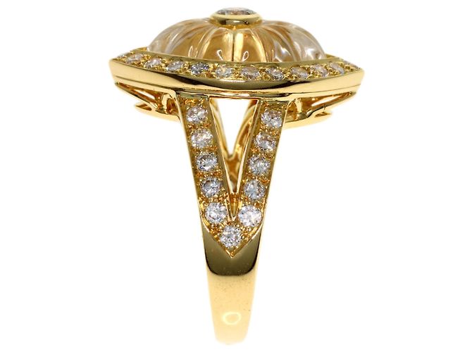 Anel Aliança Boucheron Quartz Crystal Diamond - vista 3
