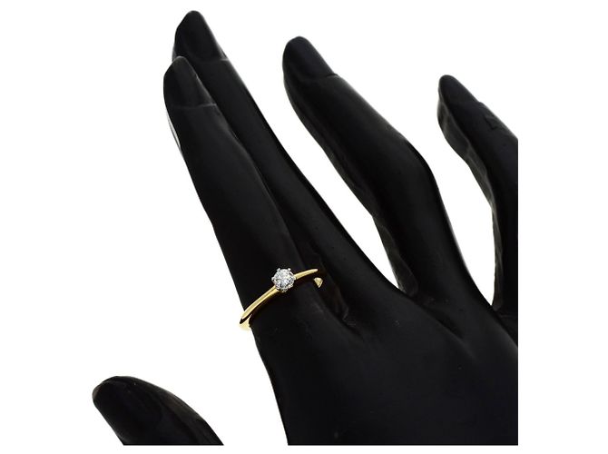 Autre Marque Tiffany & Co. Solitär-Diamantband Ring - Ansicht 7