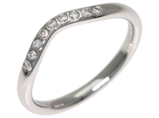 Autre Marque Tiffany & Co. Curved Band Diamantring - Ansicht 2