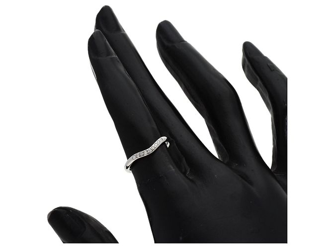 Autre Marque Tiffany & Co. Curved Band Diamantring - Ansicht 7