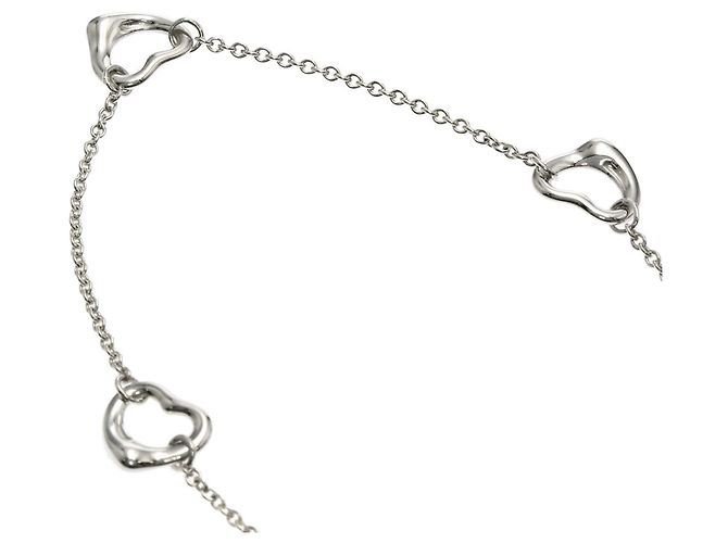 Autre Marque Collar Tiffany & Co. 3P Triple Open Heart en Plata - vista 2