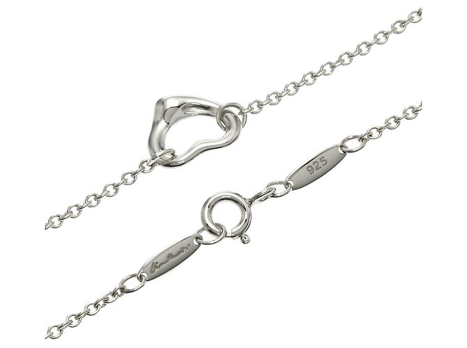 Autre Marque Collar Tiffany & Co. 3P Triple Open Heart en Plata - vista 3