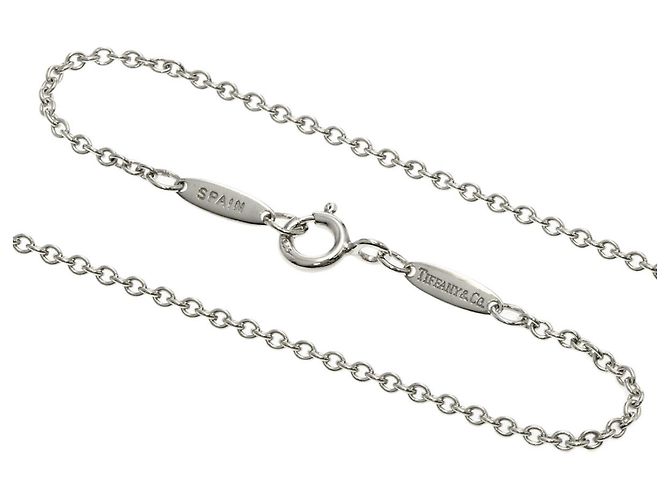Autre Marque Collar Tiffany & Co. 3P Triple Open Heart en Plata - vista 4
