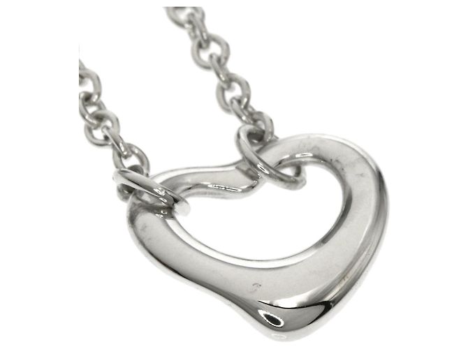 Autre Marque Collar Tiffany & Co. 3P Triple Open Heart en Plata - vista 6