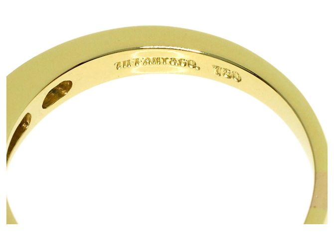 Autre Marque Tiffany & Co. Half Eternity Saphir- und Diamantring - Ansicht 5