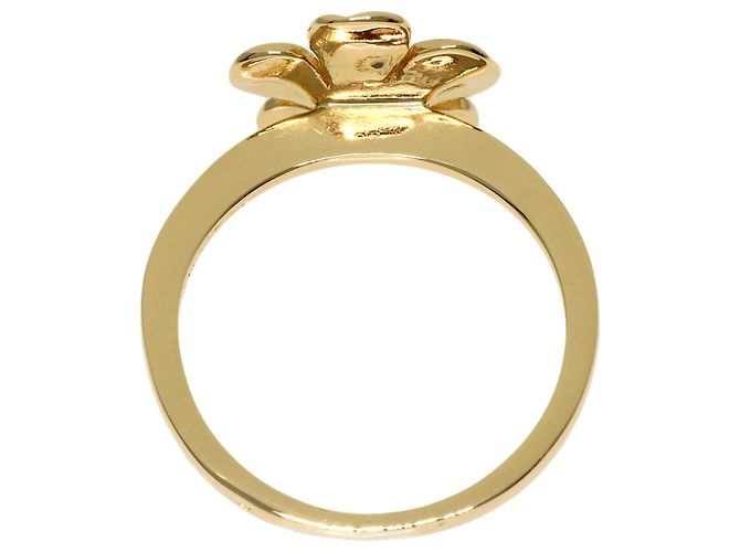 Autre Marque Anello Tiffany & Co. Flower in diamanti e oro giallo 18K - vista 4