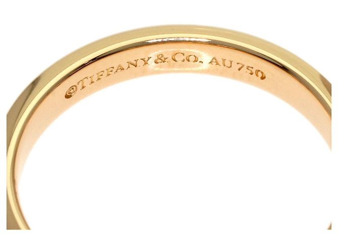 Autre Marque Tiffany & Co. Ehering aus 18K Roségold mit Diamanten - Ansicht 5
