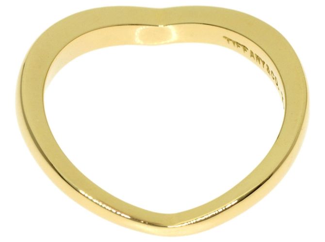 Autre Marque Anello Tiffany & Co. V-Band in oro giallo 18K - vista 4