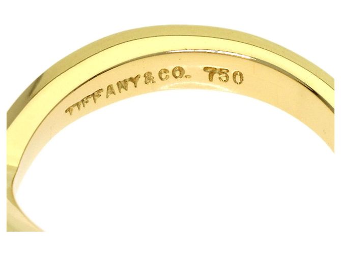 Autre Marque Anello Tiffany & Co. V-Band in oro giallo 18K - vista 5
