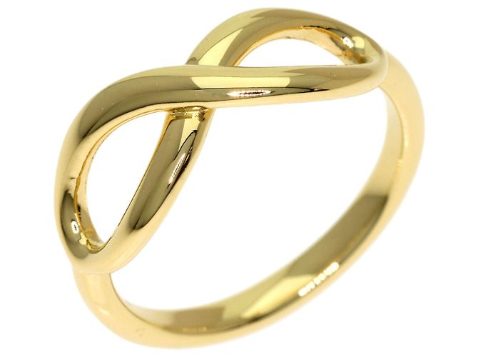 Autre Marque Anello Tiffany & Co. Infinity in oro giallo 18K - vista 2