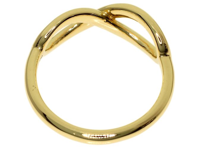 Autre Marque Anello Tiffany & Co. Infinity in oro giallo 18K - vista 4