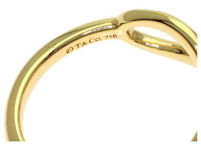 Autre Marque Anello Tiffany & Co. Infinity in oro giallo 18K - vista 5