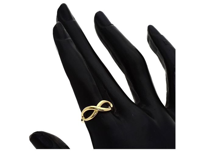 Autre Marque Anello Tiffany & Co. Infinity in oro giallo 18K - vista 6