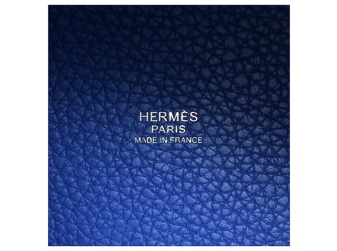 Hermès Bolso Hermes Picotin Lock PM Azul - vista 13