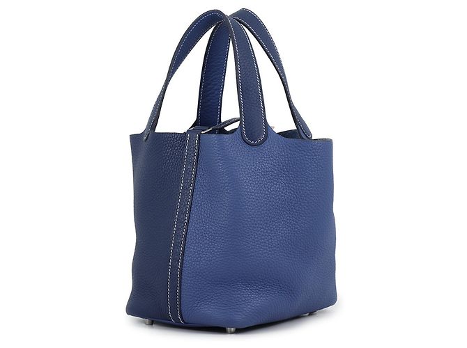 Hermès Bolso Hermes Picotin Lock PM Azul - vista 2