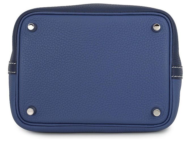 Hermès Bolso Hermes Picotin Lock PM Azul - vista 3