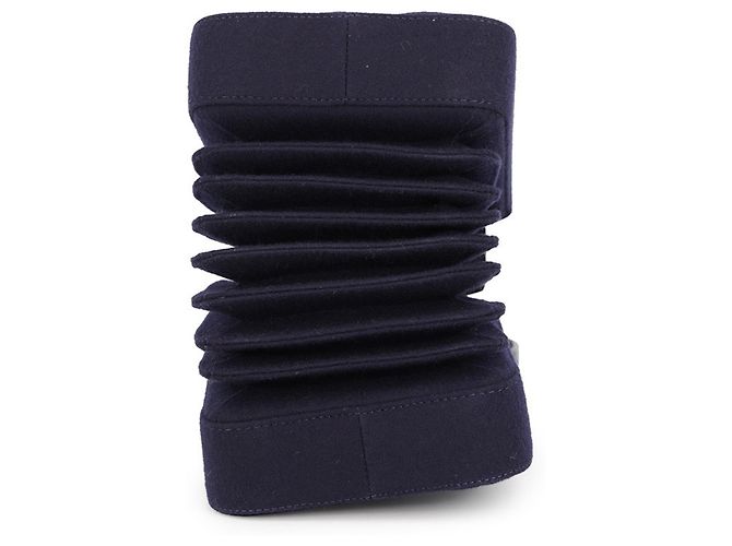 Timeless Bolsa de Ombro Chanel Matelassé em Lã - vista 3