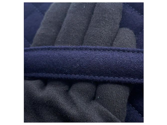 Timeless Bolsa de Ombro Chanel Matelassé em Lã - vista 8