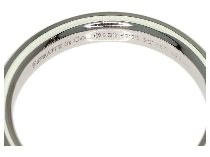 Autre Marque Anel Aliança de Platina e Diamantes Tiffany & Co. - vista 6