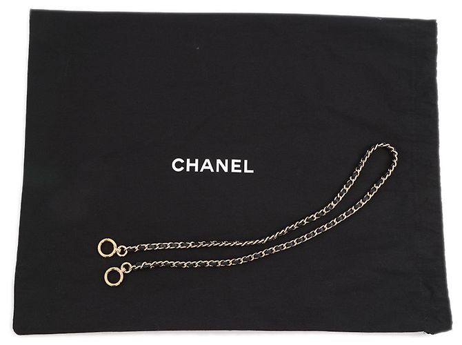 Chanel Tote Bag aus schwarzem Kalbsleder - Ansicht 18