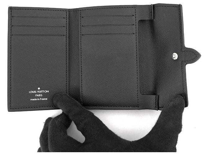 Louis Vuitton Tri-Fold Wallet Black - view 5