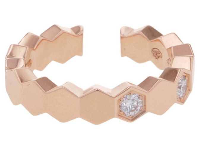 Chaumet Ear Cuff in Roségold mit Diamanten - Ansicht 2