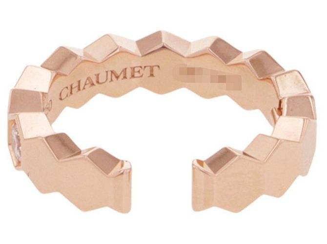 Chaumet Ear Cuff in Roségold mit Diamanten - Ansicht 3