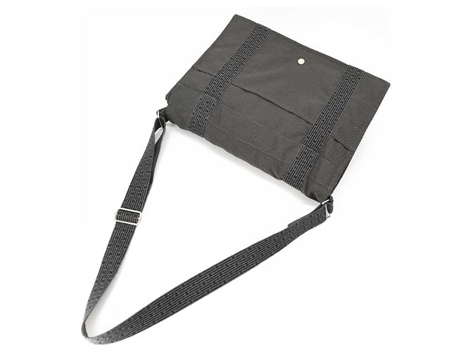 Hermès Borsa a tracolla Hermes Herline Bassas Marrone - vista 7