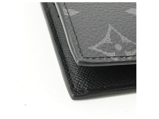 Louis Vuitton Portefeuille Marco NM Bi-fold Wallet Black Monogram - view 13