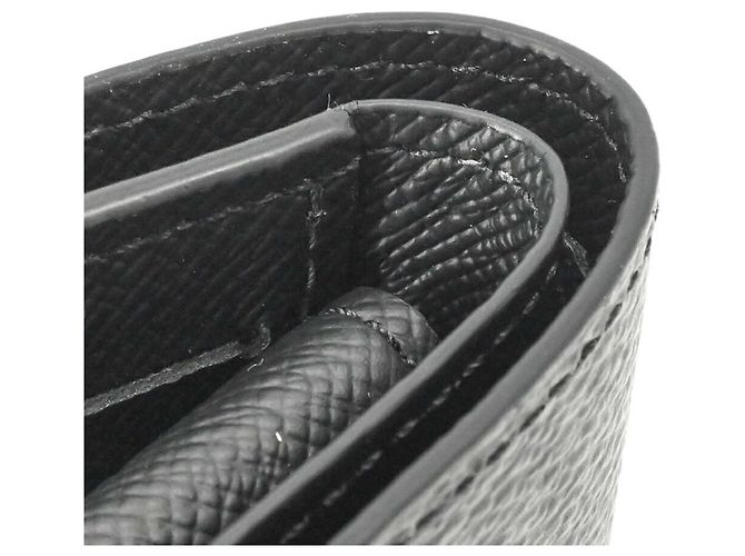 Louis Vuitton Portefeuille Marco NM Bi-fold Wallet Black Monogram - view 14