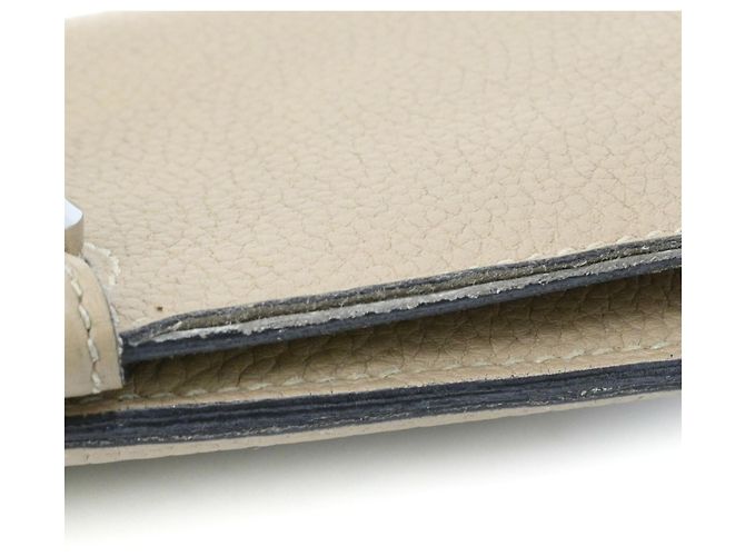 Hermès Portafoglio Lungo HERMES Dogon Beige - vista 13